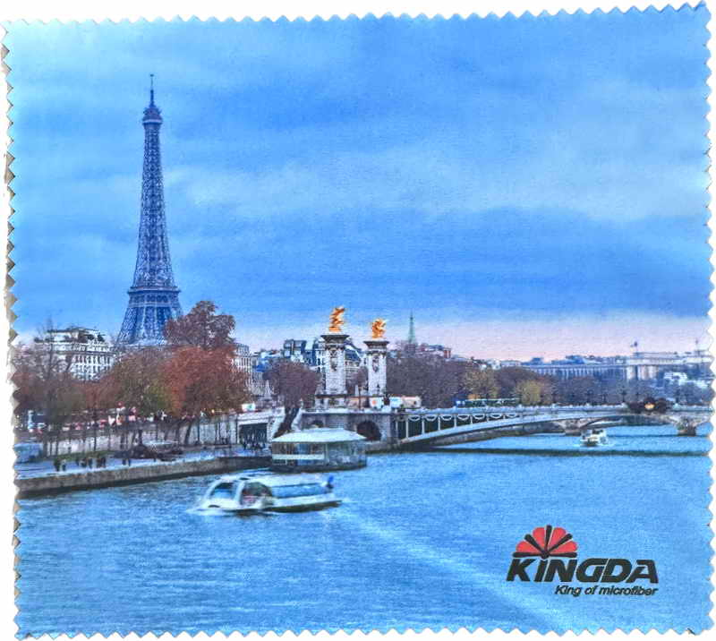 Lens Cleaning Cloth Custom Logo Printing Microfiber Cloth Polybag Packing