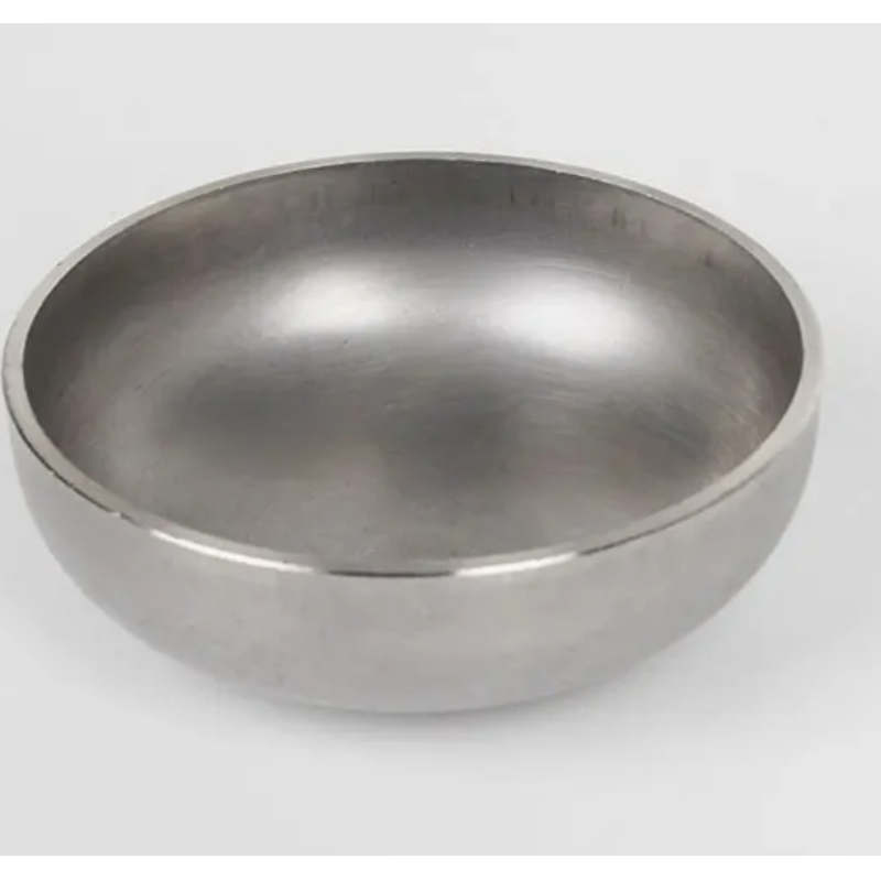 Titanium Alloy Steel Circular Head Pipe Fitting Round Stub End Cap Export