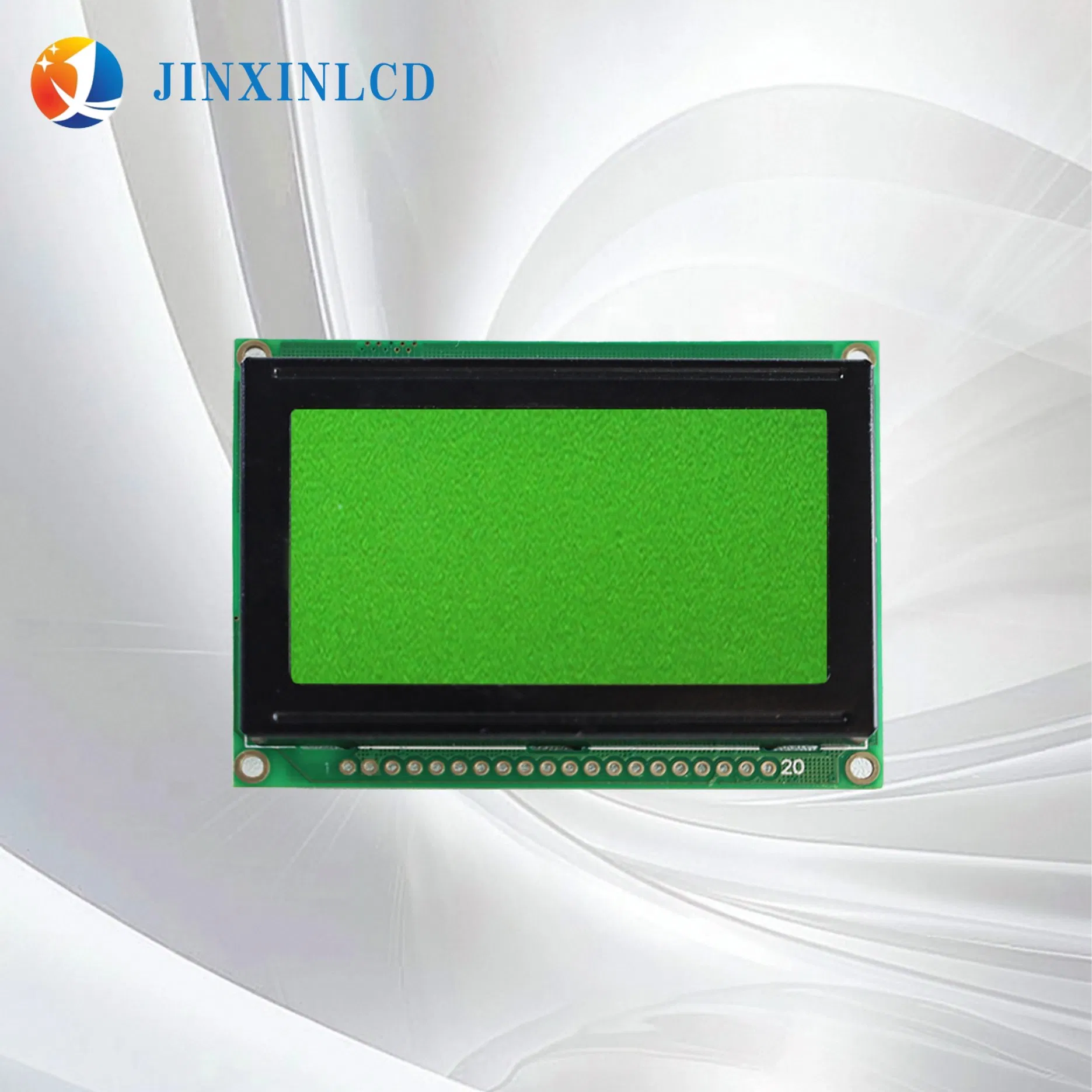 Low Power 128X64 Dots Stn Monochrome 12864 LCD Display with Mpu Interface