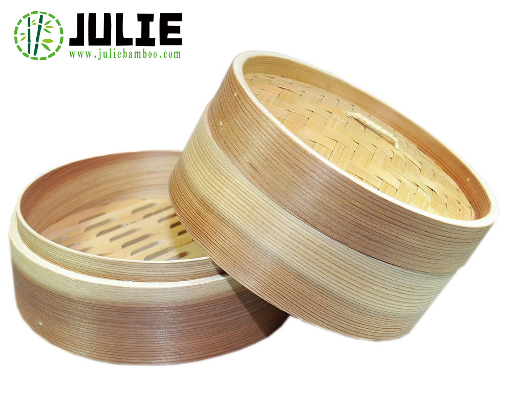 Food Grade High Quality Healthy Chinese Natural Bamboo Steamers for Food