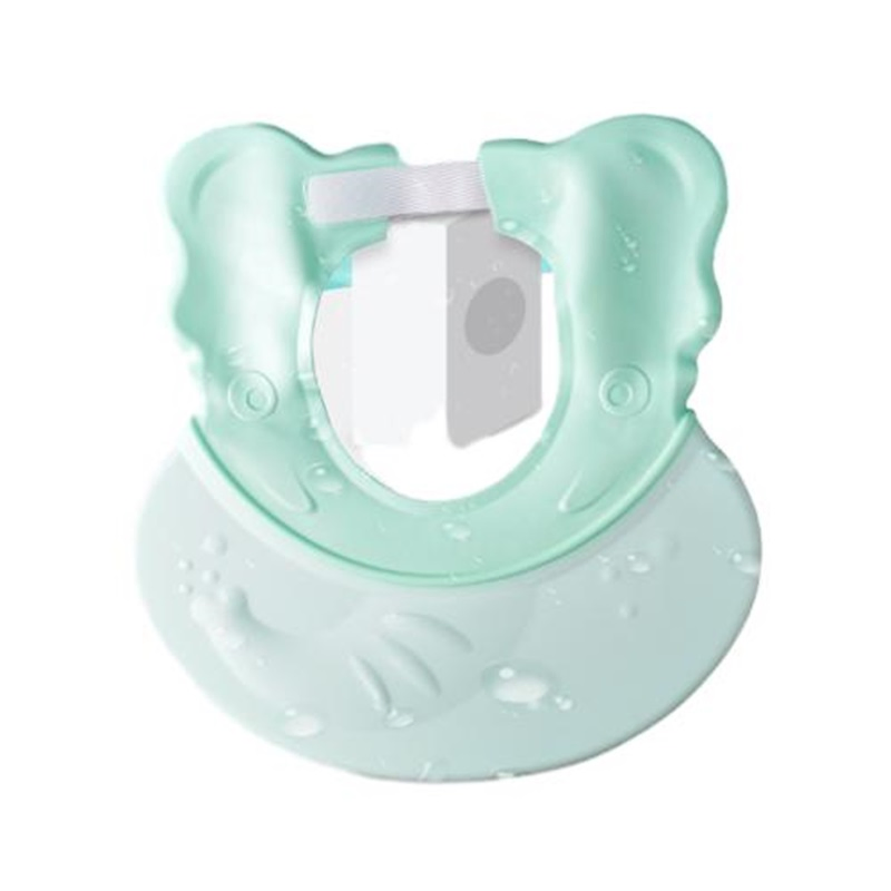 High Quality Cute Cartoon Elephant Adjustable Silicone Waterproof Shower Cap