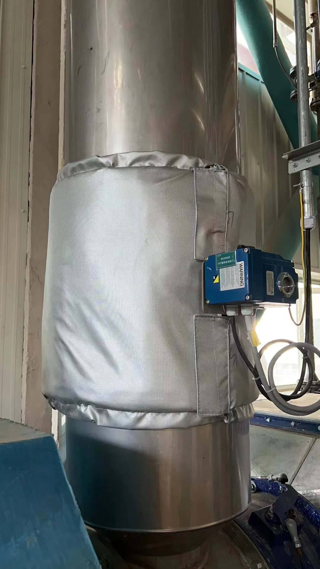 Dechable Grey Aerogel Material Heat Insulation Cover