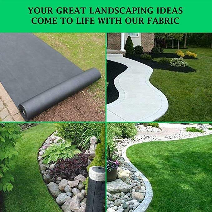 Weed Block Fabric - Stops Weeds, Promotes Plant Growth