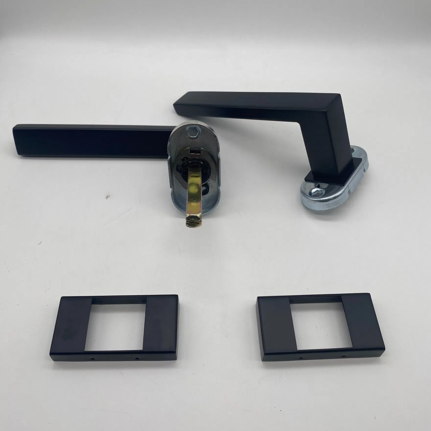 Customized Door Hardware Matt Black Interior Door Handles