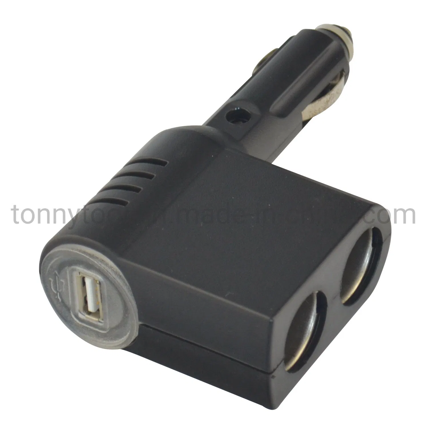 Двойная автомобильная розетка 12В с USB