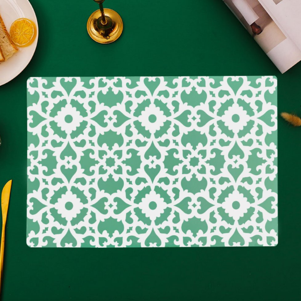 High Quality PP Placemat for Dining Table Wholesale Oilproof Mat