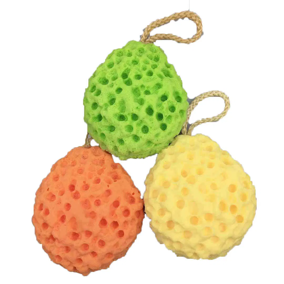 Hydrophilic Polyurethane Honey Comb Bath Ball Bath Sponge Unisex Bath Sponge Brush