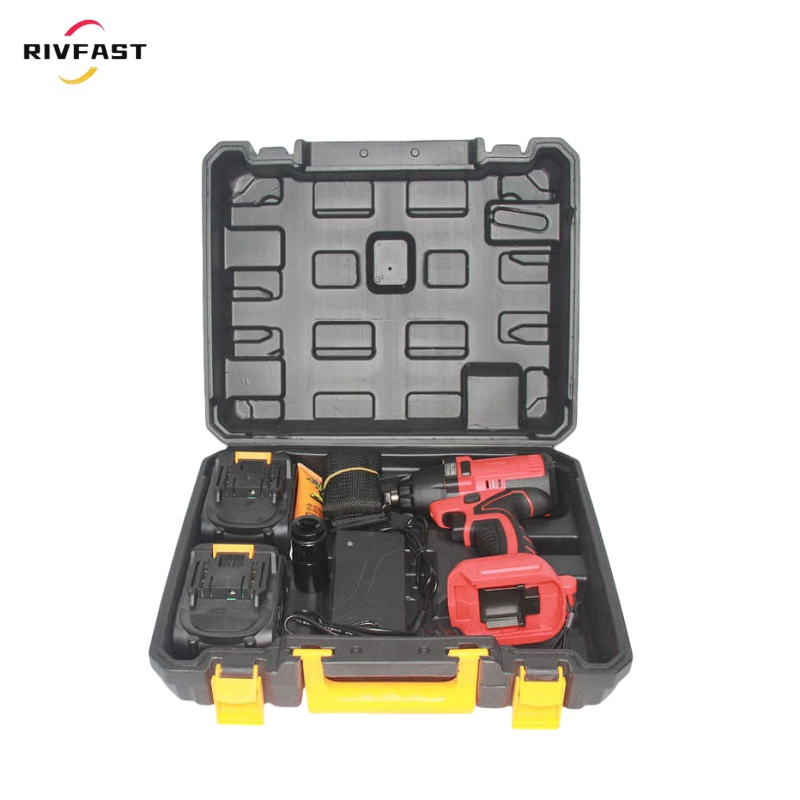 1/2'' Inch 550n. M Impact Wrench Torque Brushless Motor 20V Cordless Rechargeable Battery Garage Tools for Auto Car Tyre Tire Repair Services