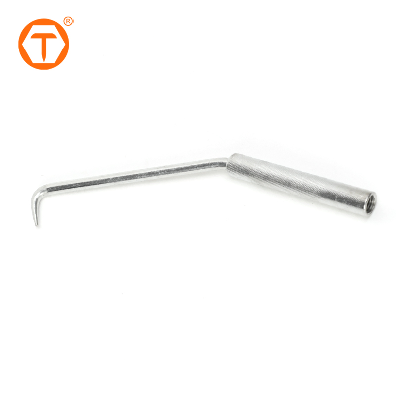 Stainless Steel Tie Wire Twisting Tools Heavy Duty Hand Tie Wire Hook for Construction Steel Bar Tying