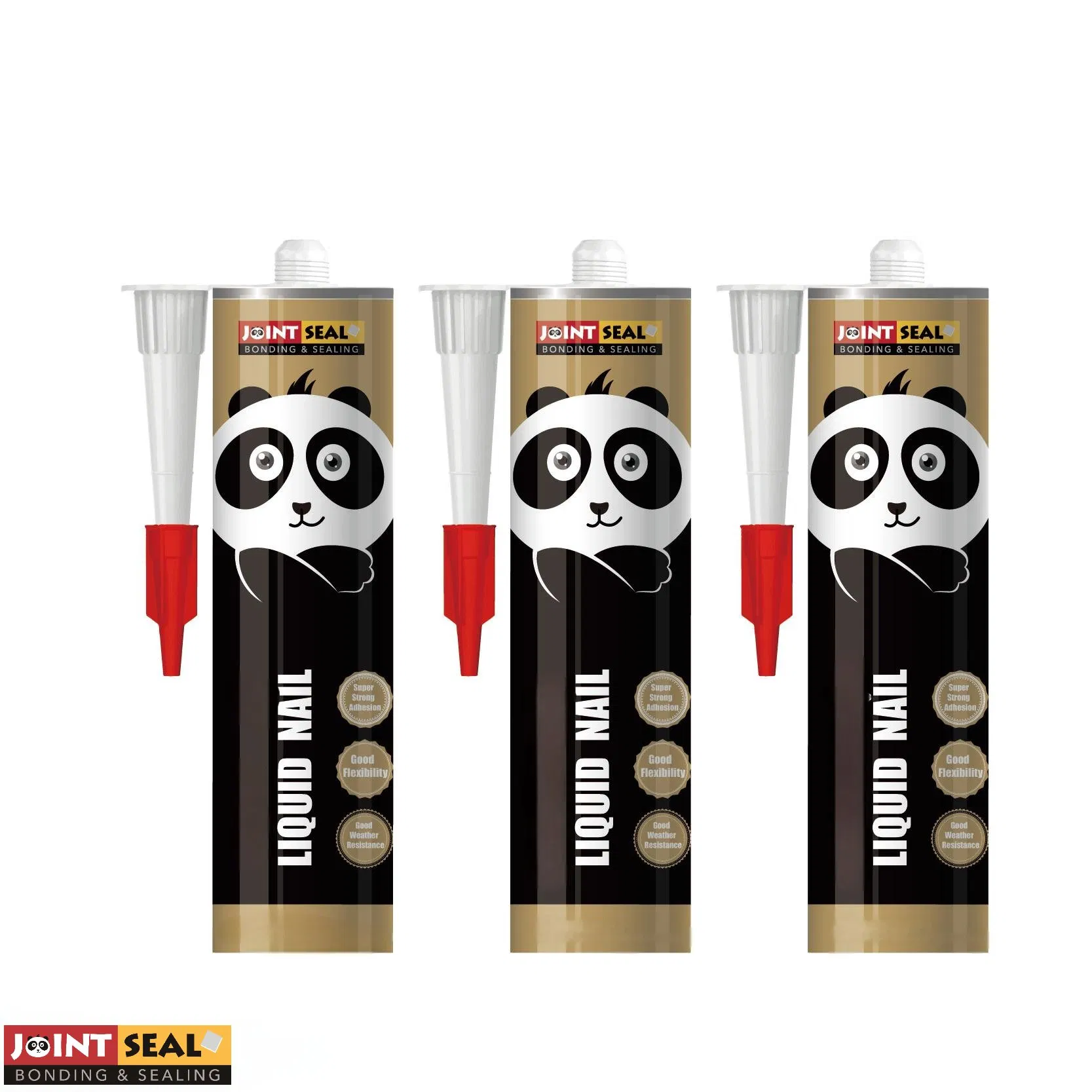 Liquid Nail Beige Color Cartridge Packing No Nail Glue for Mirror LED Sign Billboard Rubber Sealant Adhesive