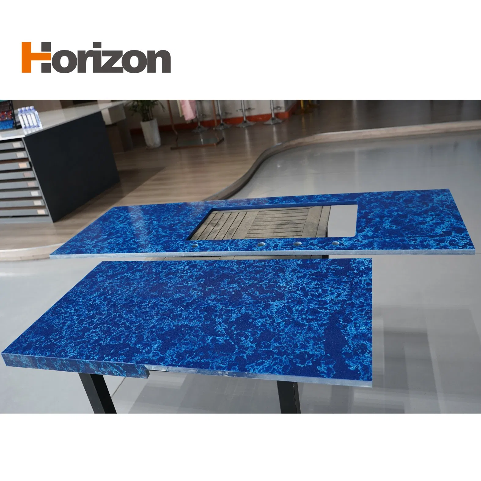New Design Jade Quartz Stone Natural Marble Look Stain & Scratch Resistant for Kitchen Countertops