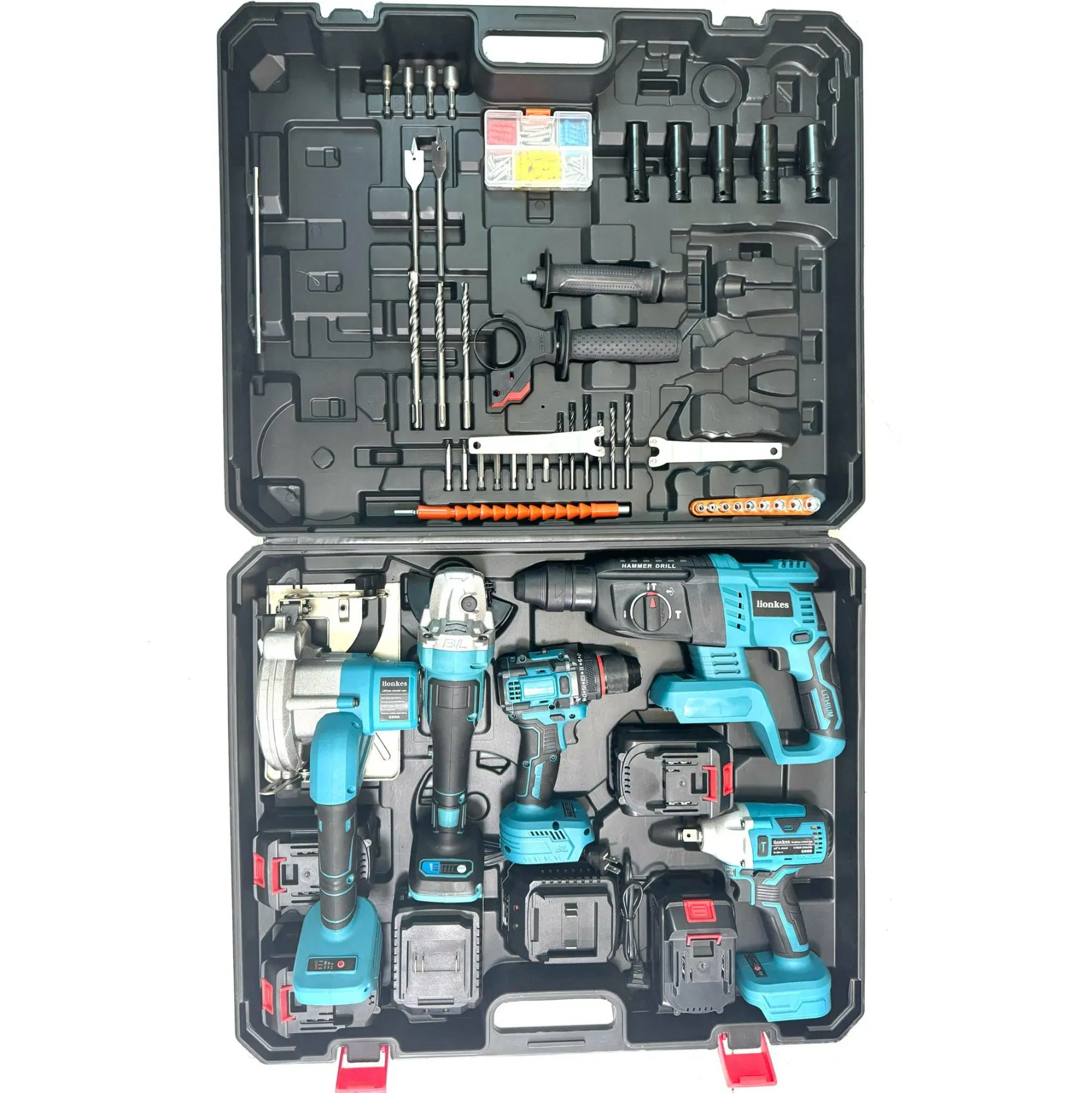 Professional Cordless Rechargeable Electric Power Tool Set