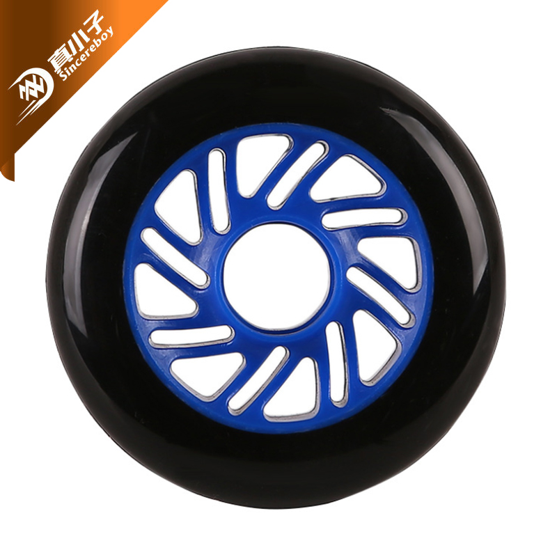 90*24mm Kids Toy Scooter Skateboard Roller Skate PU Pouring Wheel