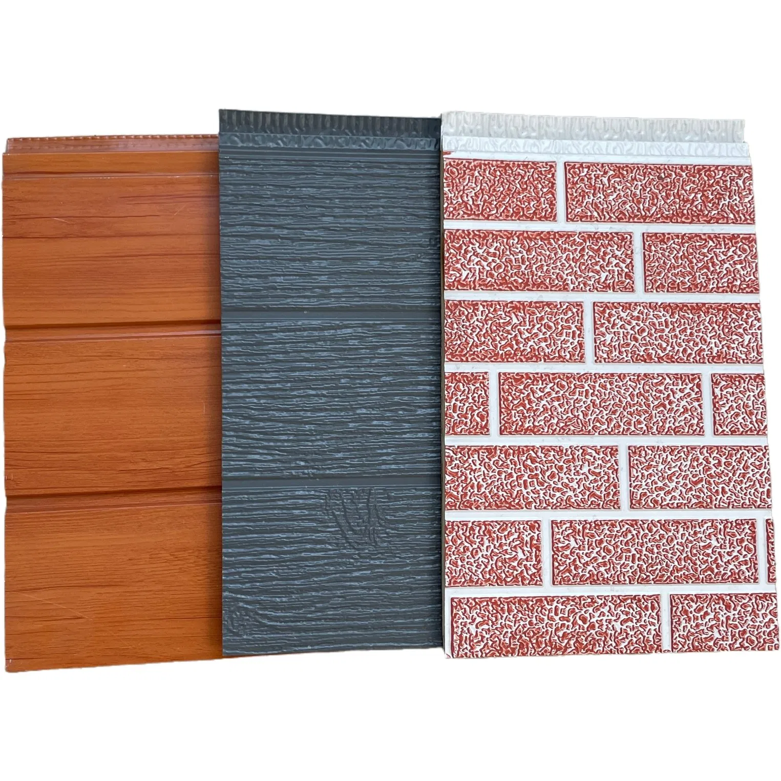 Thermal Insulation, Flame Retardant and Fireproof Exterior Wall PU Polyurethane Board Sandwich Panel for Cold Storage