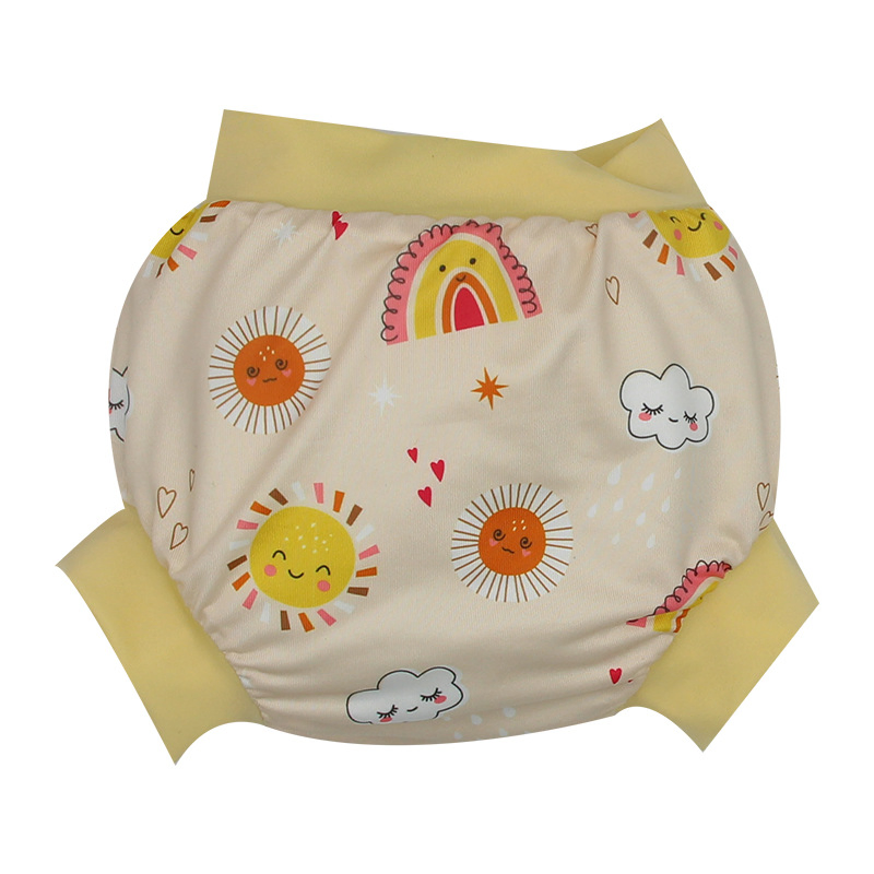 High-Waisted, Belt-Protecting Swimming Trunks, Baby Training Trunks, and Infant Swimming Trunks