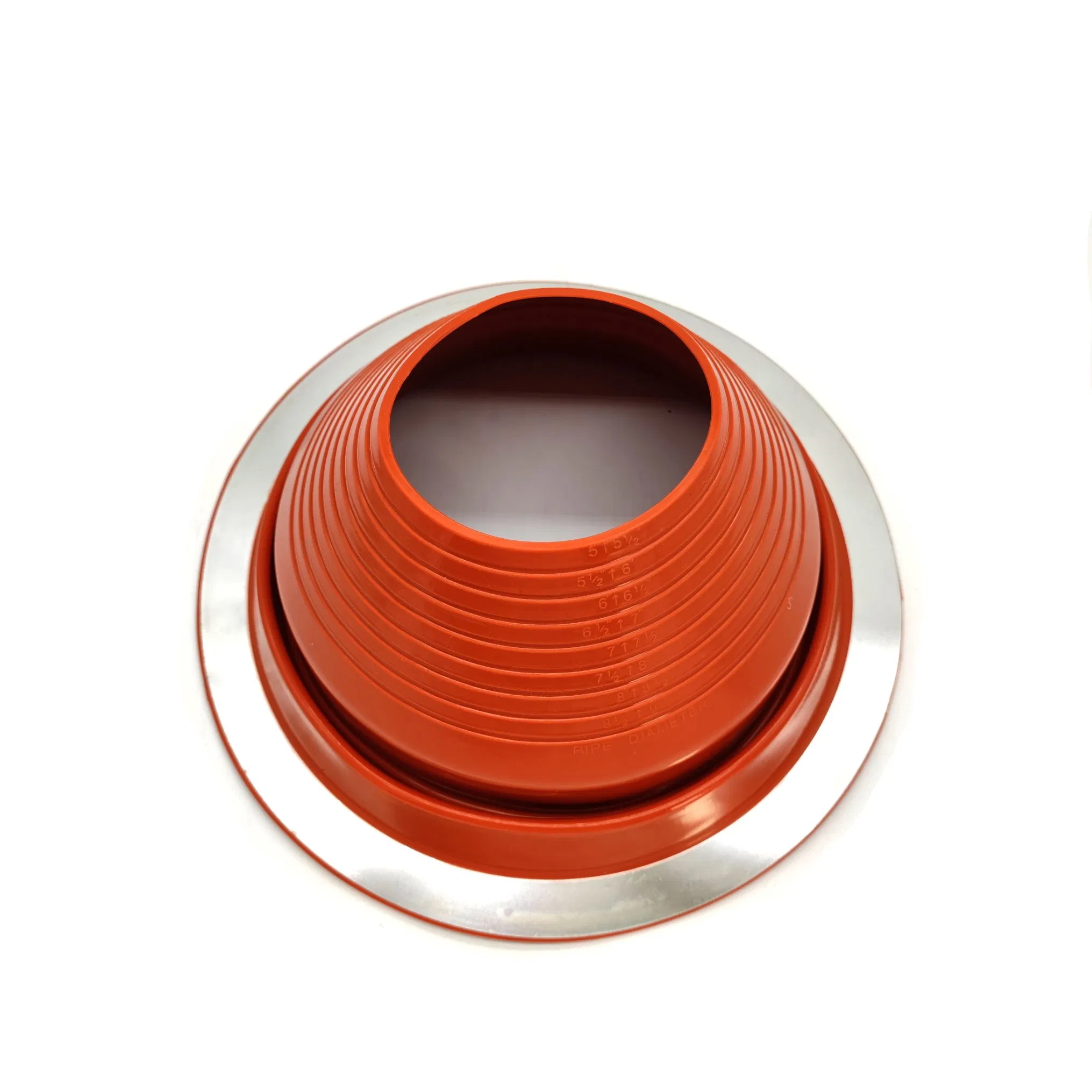 Oblique Rubber Roof Pipe Flashing