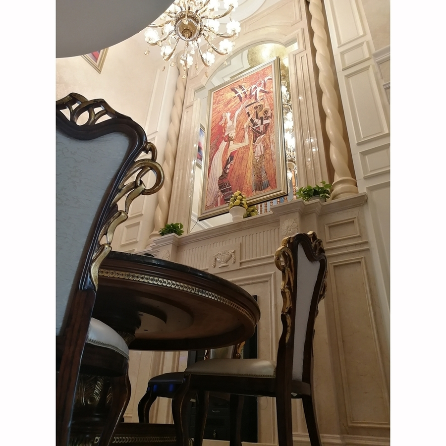 Polished Finish Premium White Natural Marble Stone Slab for Hotel Lobbies