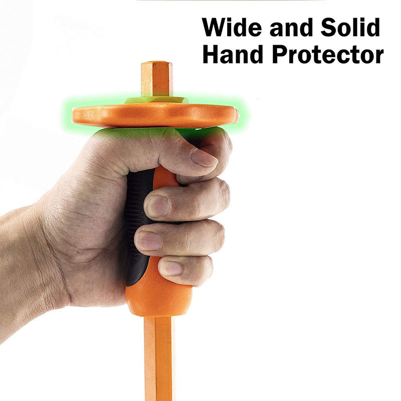 12 Inch 305mm Heavy Duty Premium Crvsteel Demolishing Carving Concrete Breaker Hand Protection Flat Cold Chisel