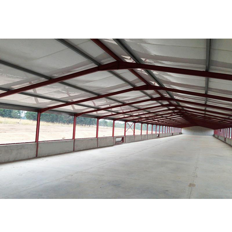 Prefabricated Quick Install Light Metal Frame Structure Design Automatic Construction Chicken Coop Broilers Layers House Poultry Farm Shed