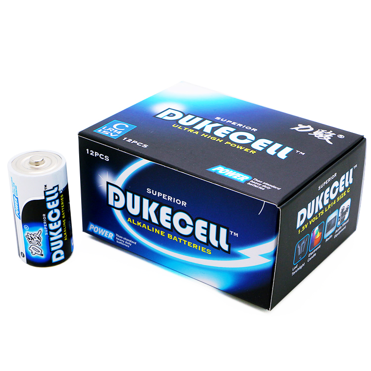 Батарейка алкалиновая LR14/C 1.5V DUKECELL