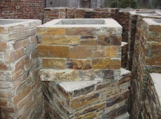 Hot Sell Cement Back Wall Stone (SSS-95)