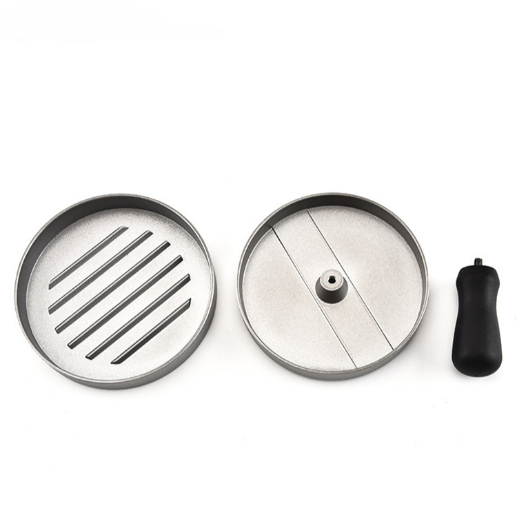 Kitchen Appliance Non-Stick Aluminum Burger Press Smash Hamburger Press with 100 Waxed Papers