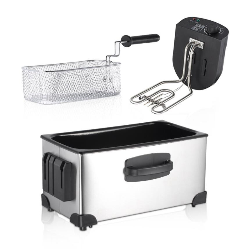Household 3L Small Constant-Temperature Oil-Electric Deep Fryer