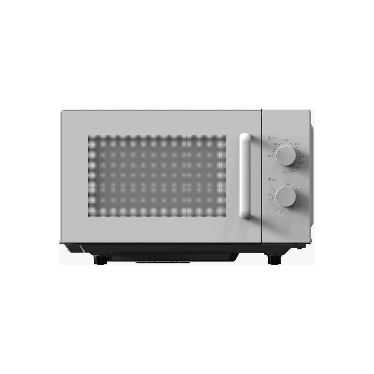 White and Aesthetically Pleasing Countertop Microwave Oven Suitable for Daily Use