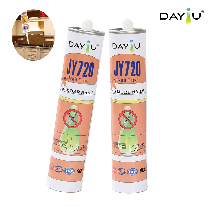 Strong Nail Free Adhesive for Construction & DIY Replaces Nails Screws Heat Water Resistant