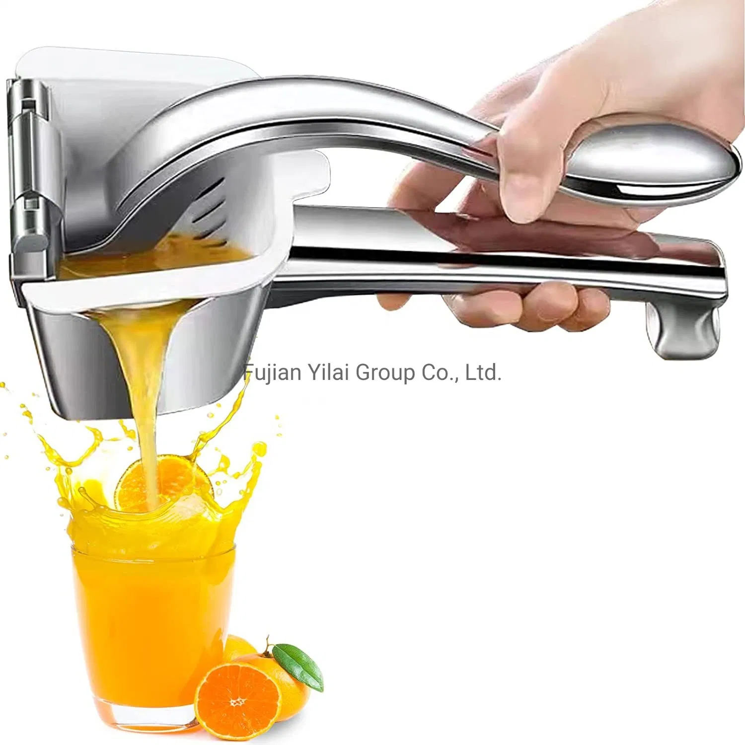 Large Lemon Squeezer Stainless Steel Manual Citrus Lemon Juicer Squeezer Heavy Duty Hand Fruit Juicer Citrus Press Lime Squeezer