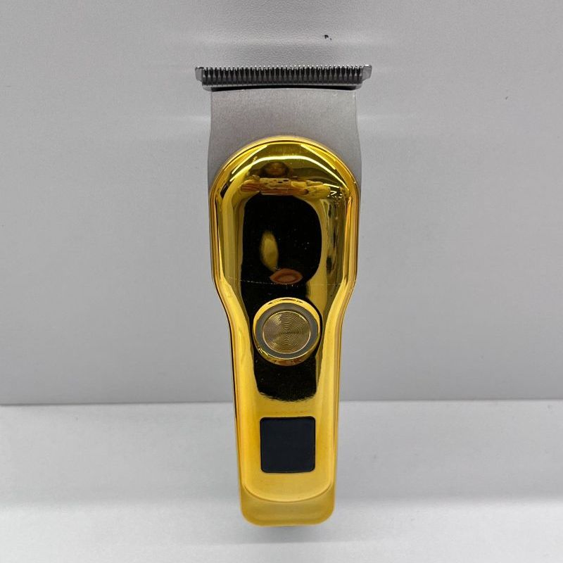 Gold Electric Hair Cutting Machine Rechargeable Hair Man Trimmer