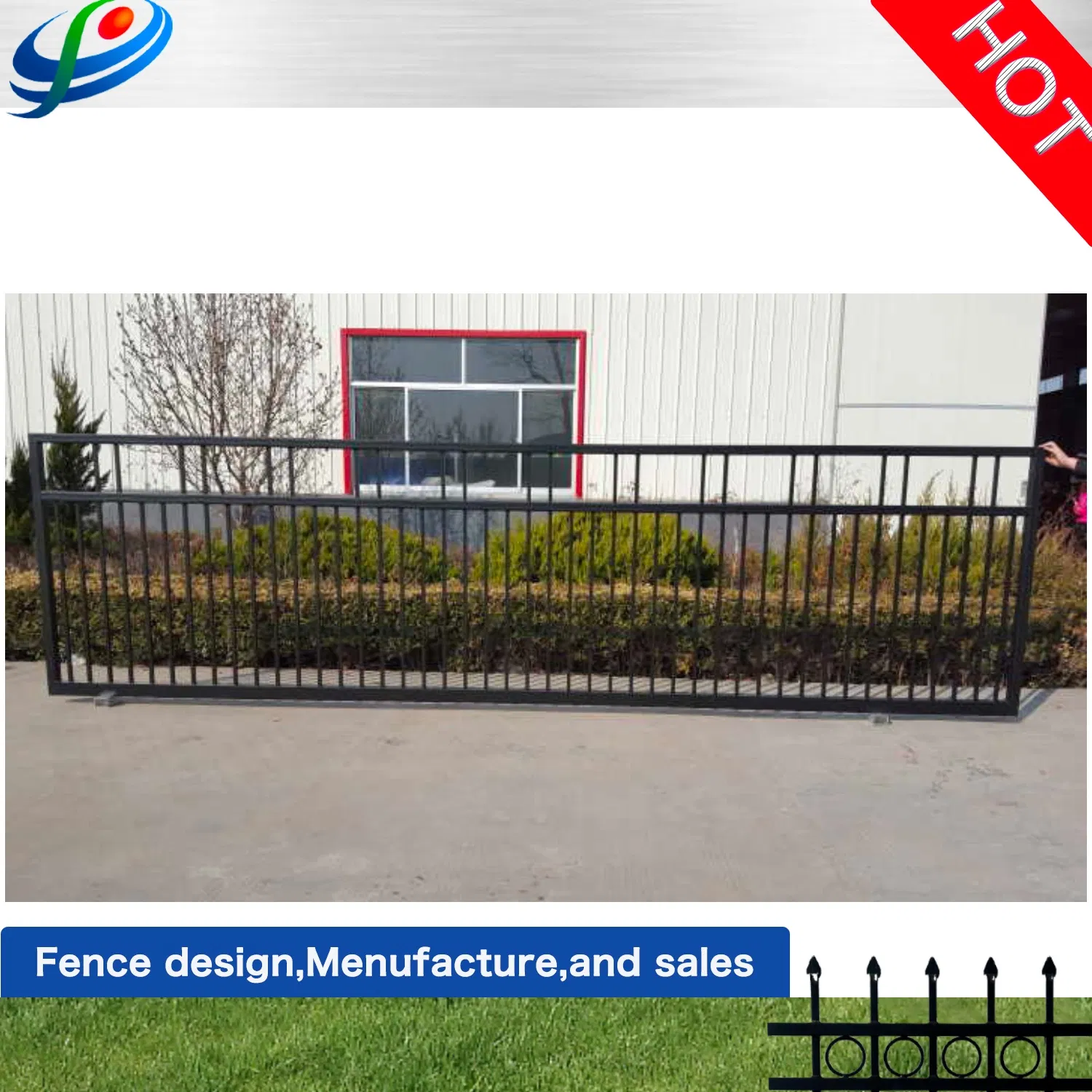Factory Customized Flat Top Stair /Staircase Aluminum Swimming Pool/Balcony Fence/Fencing