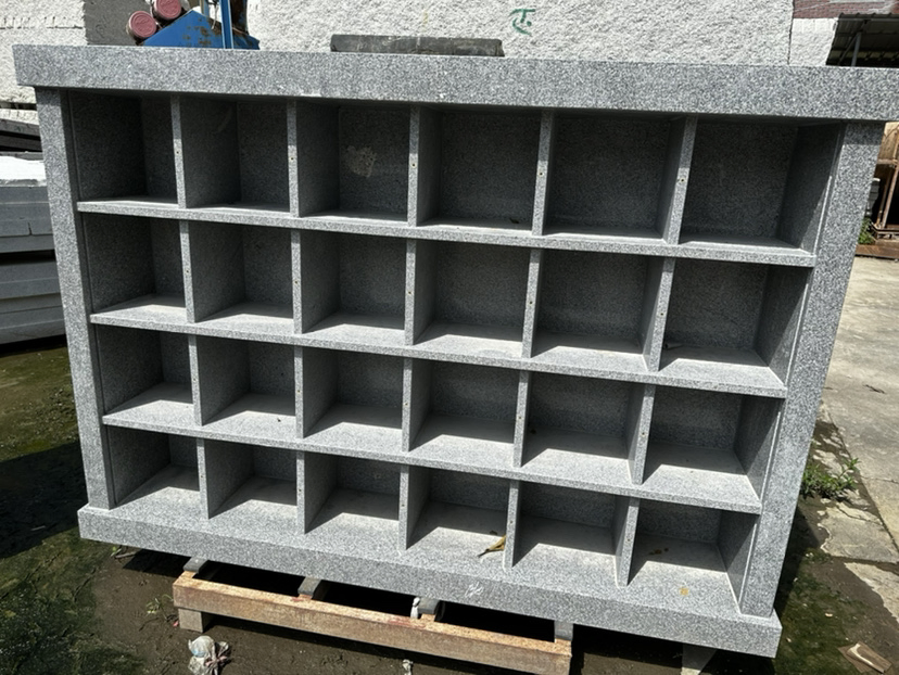 Assembled Nature Black Granite Columbarium for Tombstone Ceremony