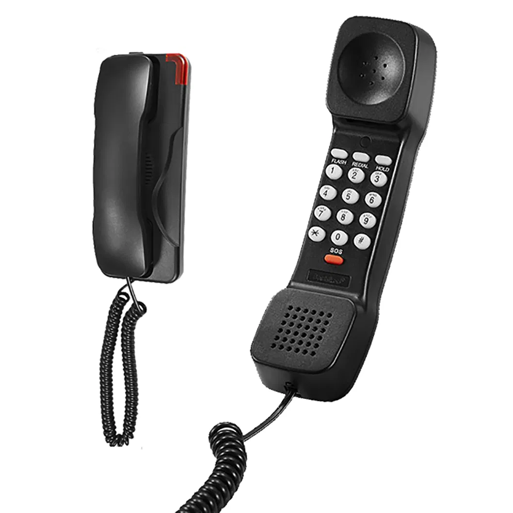 China Manufacture Wall Mounted Cellular Hotel Bathroom Telephone