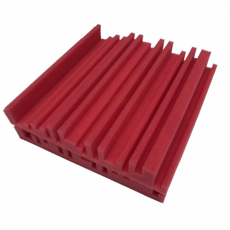 Acoustic Foam Panels 12 X 12 X 2 Inch Soundproof Recording Studio Foam Groove Decorative