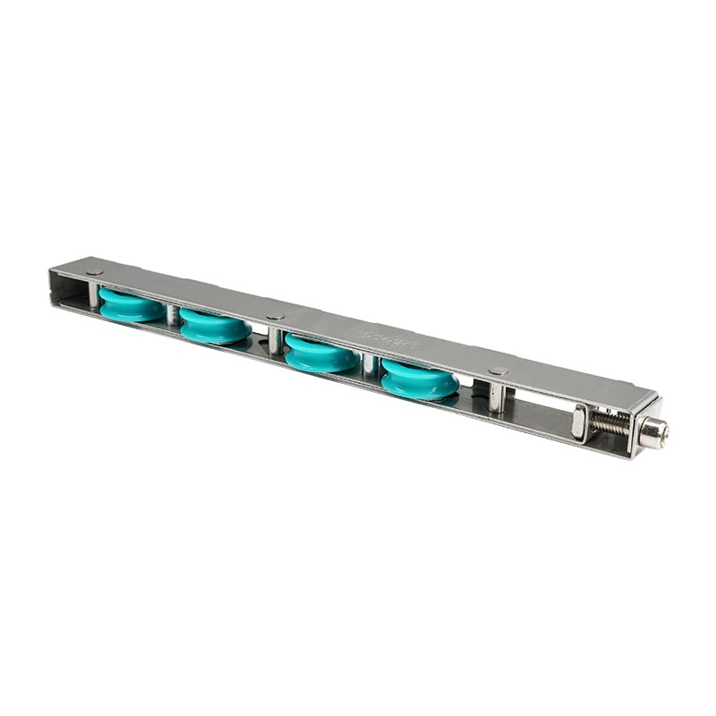 Silent Smooth Running U Groove Aluminium PVC Window Door Concealed Sliding Rollers