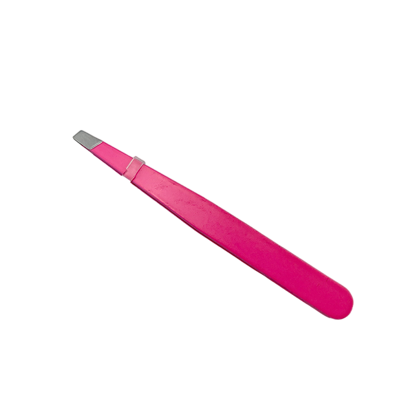 Customized Logo Makeup Tool Beauty Clip Tweezer Stainless Steel Eyebrow Tweezers