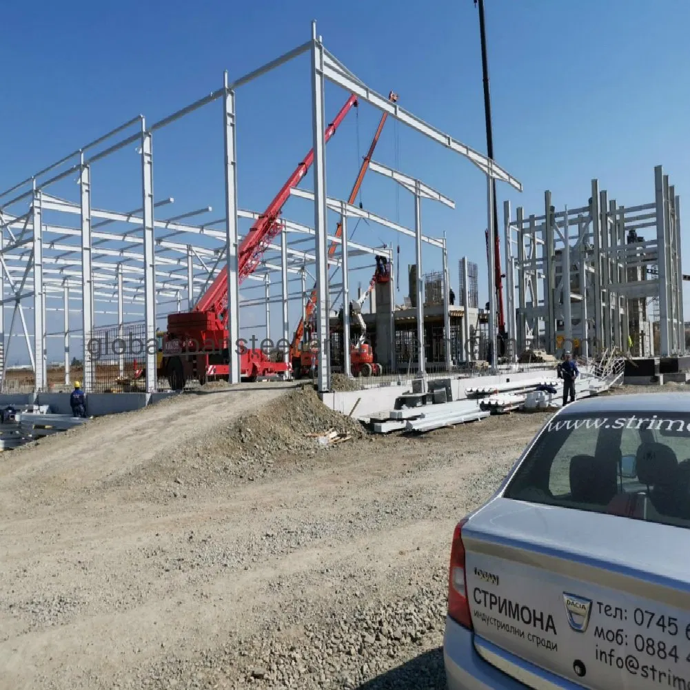 Low Cost Metal Buildings Workshop Hangar Steel Frame Prefabricated Steel Structure Warehouse Chicken Coop