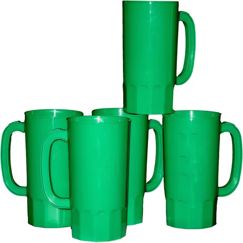 Smooth Wall Plastic Event Stadium Cups Mardi Gras Cups 24oz