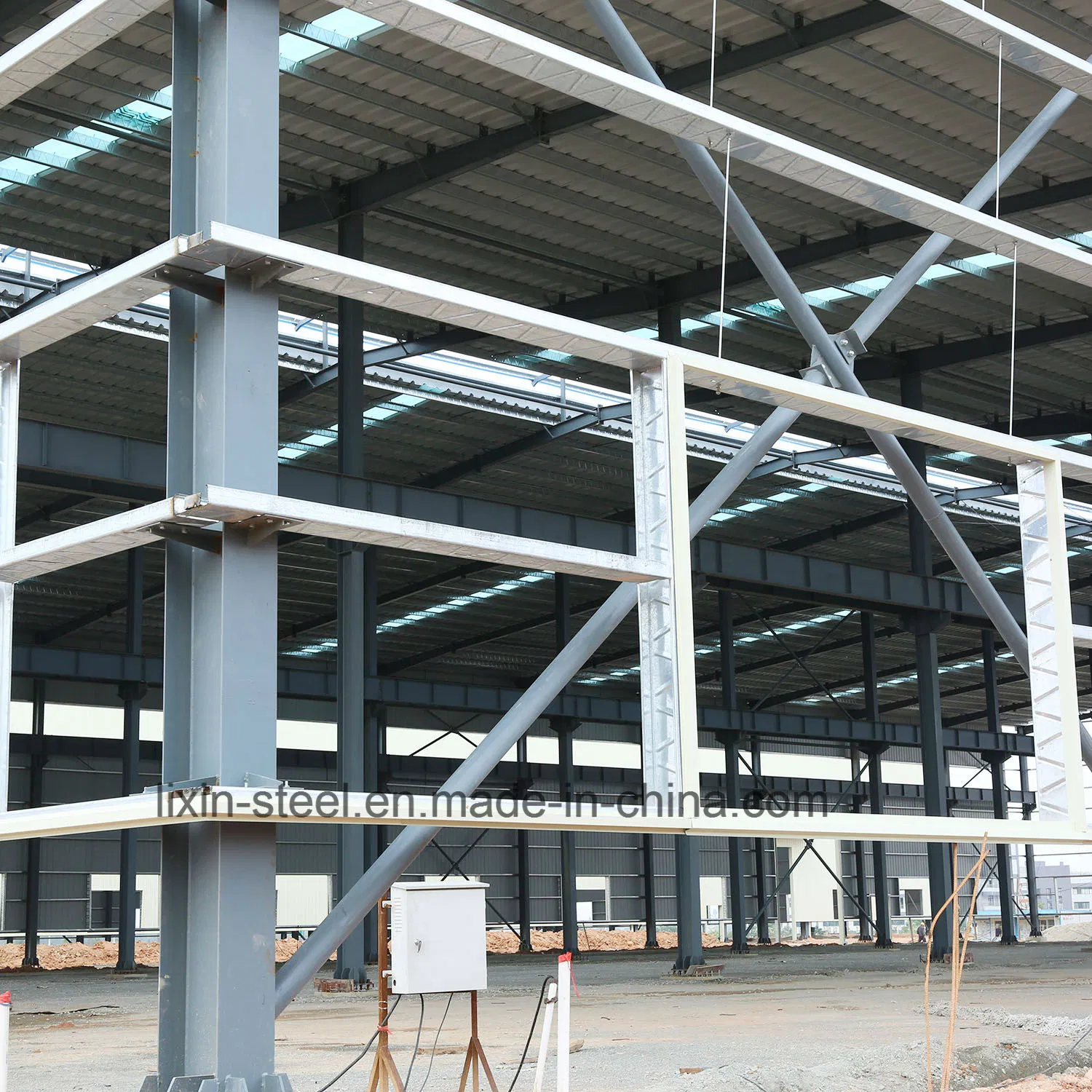 Professional Steel Frame Member Fabrication for Prefab Building