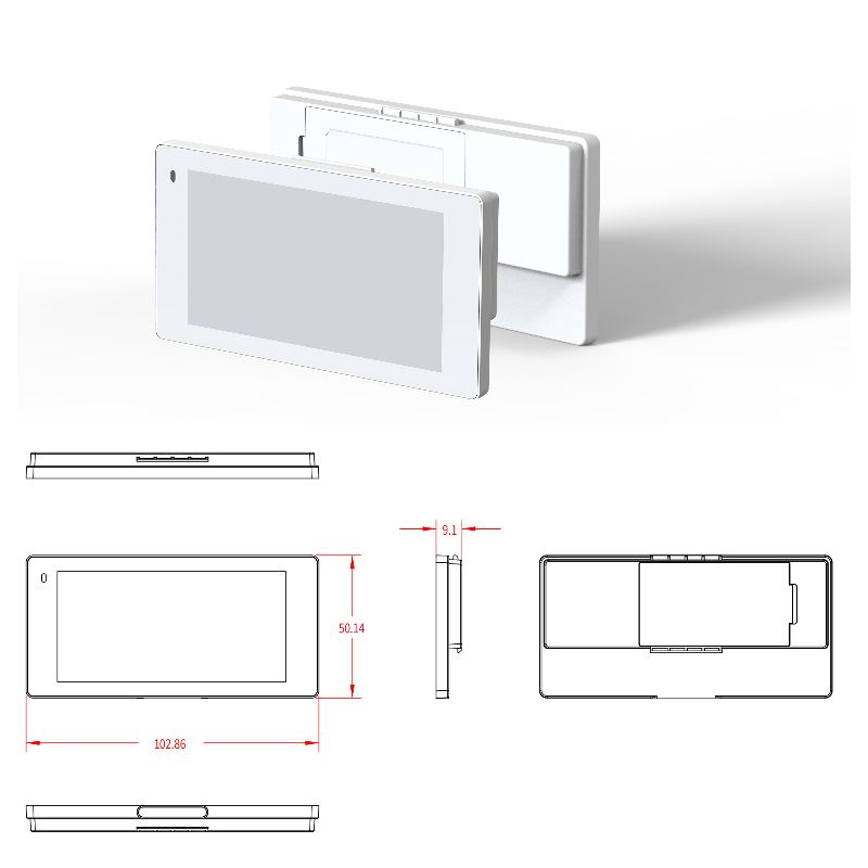 Support Multiple Languages Wireless Smart ESL Electronic Shelf Labels Digital Price Tag