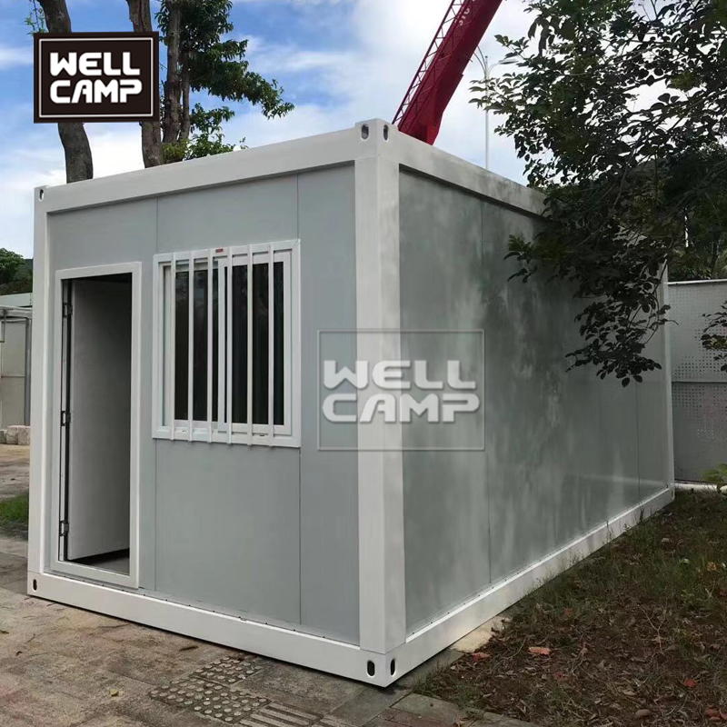 Two Floor Flat Pack Container House Container Apartment Container Office