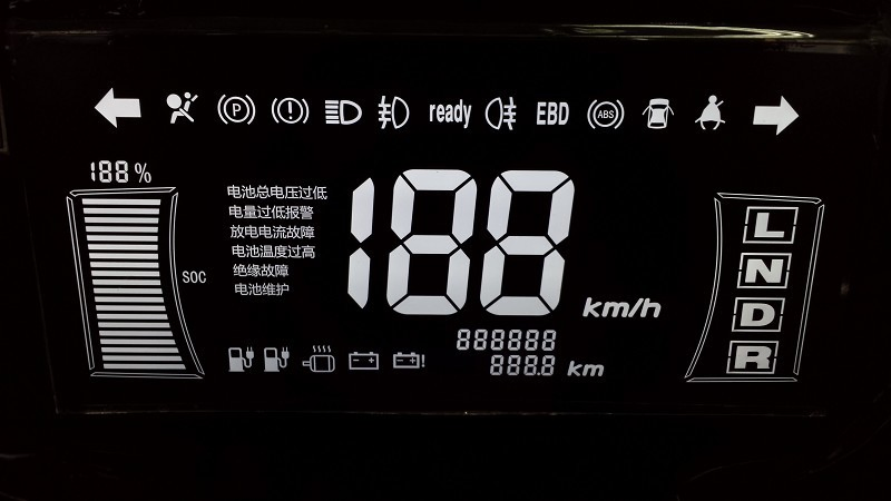 Va Type LCD Display Characters Customized LCD Module