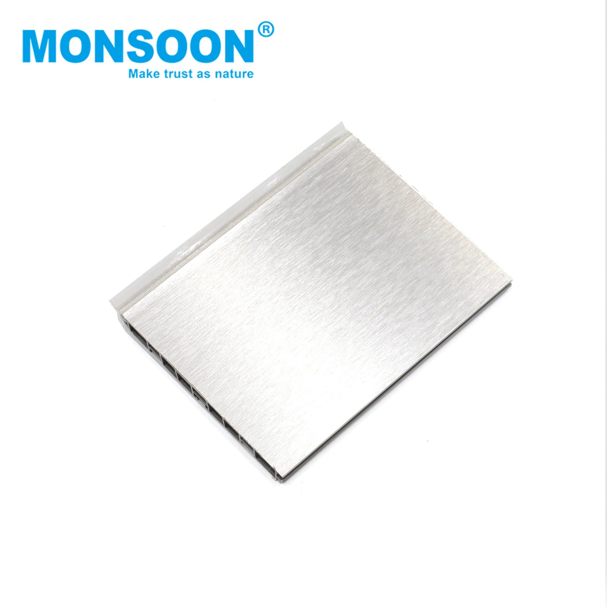 Kitchen Accessories Wall Panel Protector Flooring Environmental-Friendly Metal Aluminum Plinth Panel PVC Foam Skirting Board for Interior Wall Foot Protection