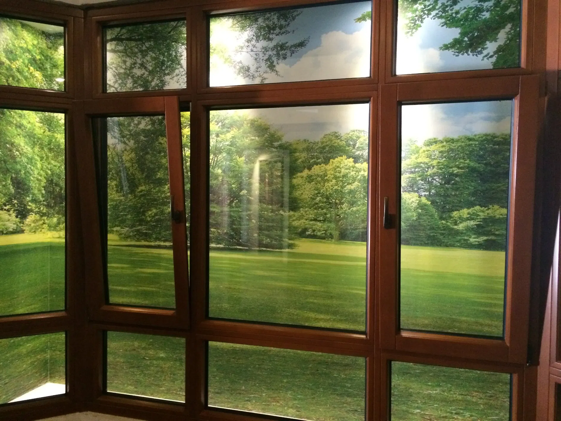 Chinese Style Solid Wooden Windows Wooden Window