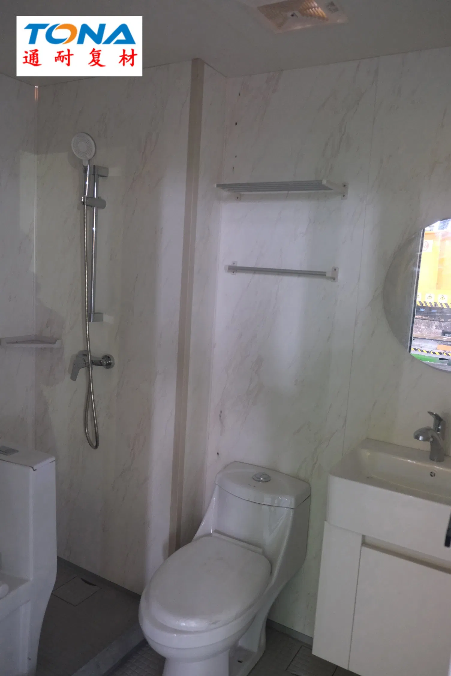 Accessories Prefabricated Furniture Leakproof Easy Drainage Factory Price SMC Bathroom