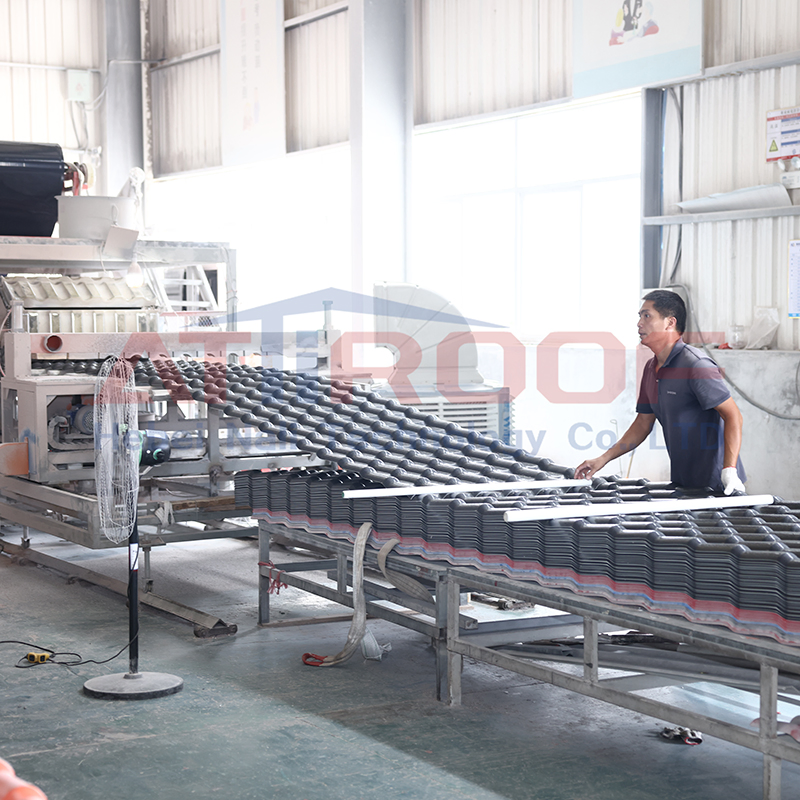 Factory Direct Sales Building Roofing Material Resin Plastic UPVC Sheet PVC Roof Tile