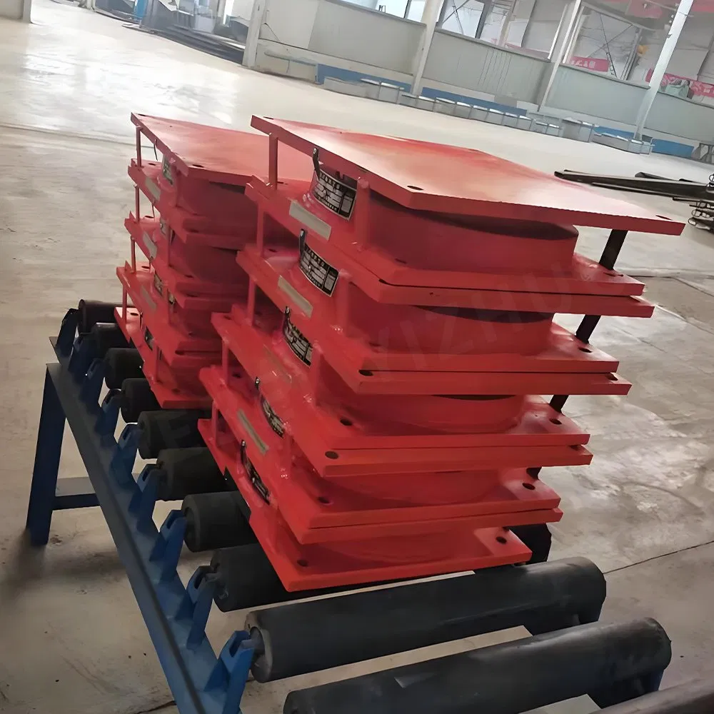 Sliding Type Two-Way Movable Bridge Pot Bearing for Construction Bridge Isolation