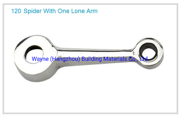 120mm Stainless Steel Spider with One Long Arm, Glass Spider, Curtain Wall Hardware