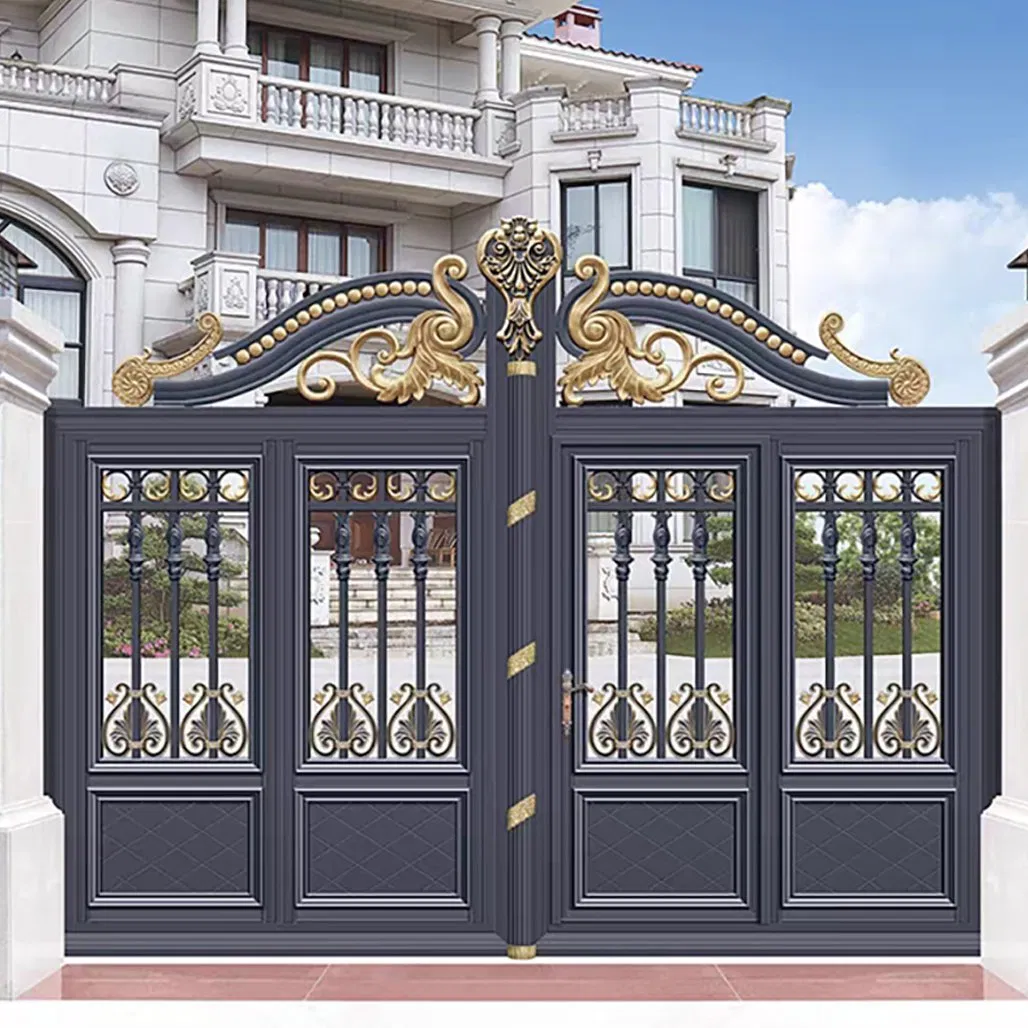 China Factory Waterproof and Mildewproof Characteristic Aluminum Garden Gate
